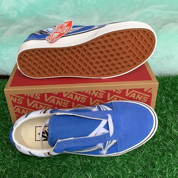 VANS OLD SKOOL WARP NEBULAS Bl/Chrome WMNS - Picture 3 of 12